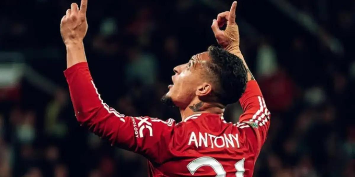 Antony / Photo: Manchester United