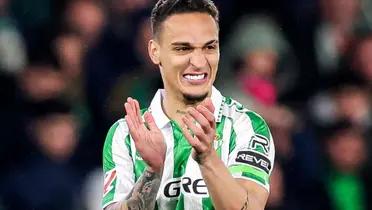 Antony with Betis 