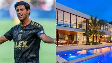 Carlos Vela with the LAFC jersey