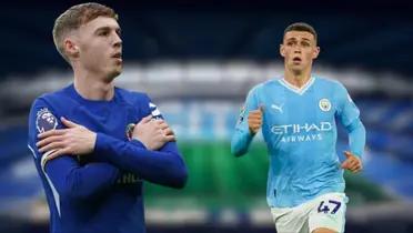 Cole Palmer and Phil Foden
