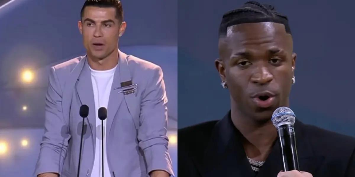 Cristiano Ronaldo and Vinicius Jr