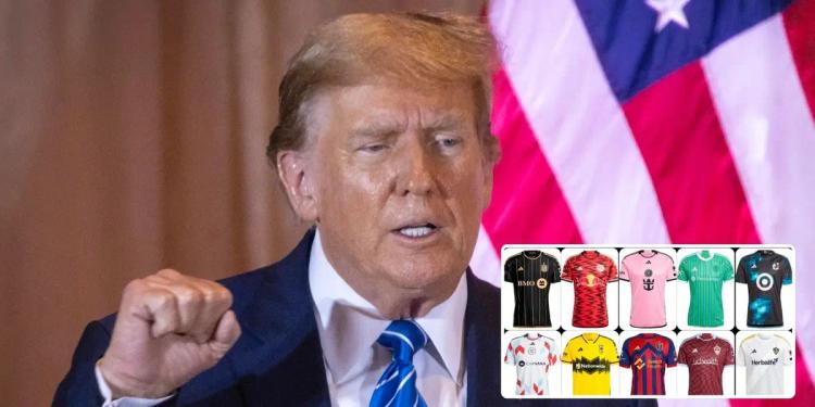 He was a high school soccer player, the team that Donald Trump bought to make him play