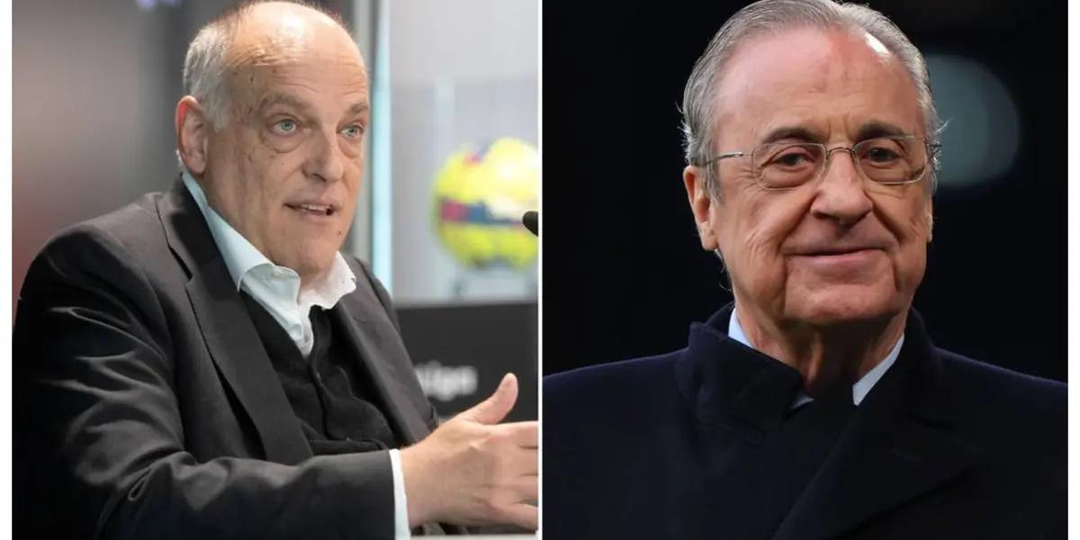 Florentino Perez and Javier Tebas