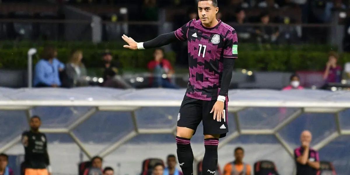 Funes Mori was subbed at 71'.