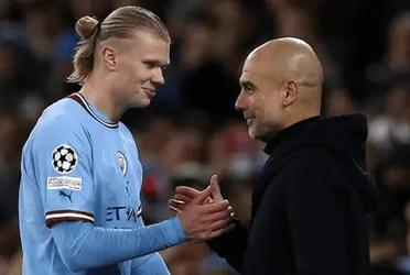 Haaland words on Pep Guardiola