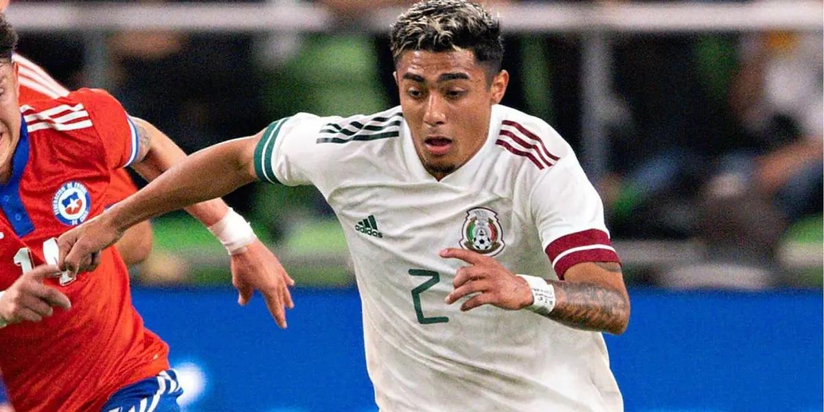 He started "Cata" Domínguez instead.