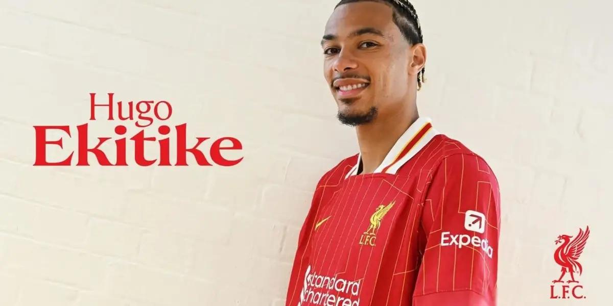 Hugo Ekitiké. photo. Eurosport