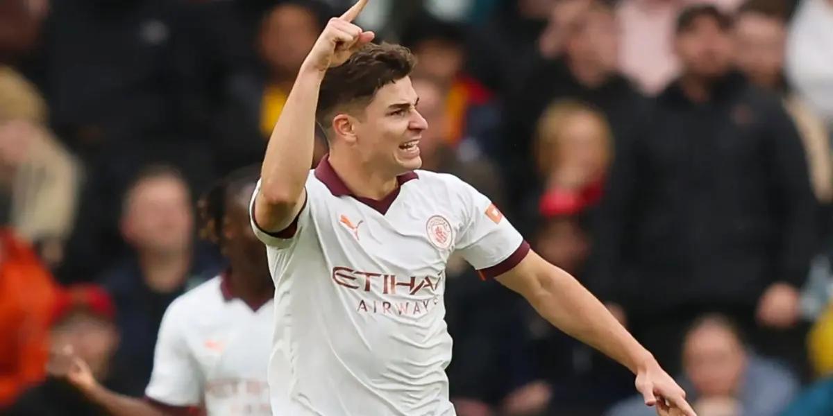 Julian Alvarez's final decision