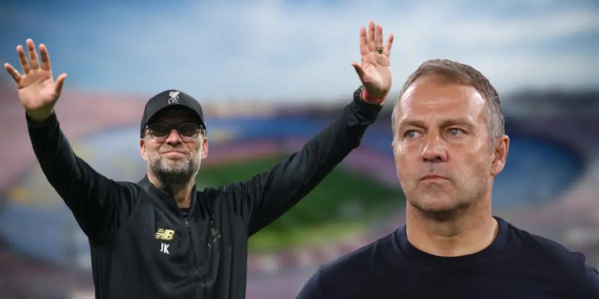 Jurgen Klopp and Hansi Flick