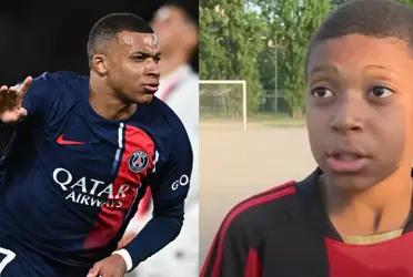 Kylian Mbappé had a Rossonneri past.