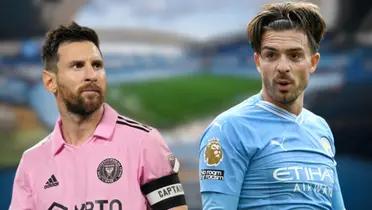 Lionel Messi and Jack Grealish