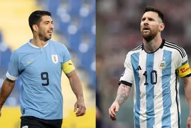 Lionel Messi and Luis Suarez