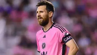 Lionel Messi with Inter Miami