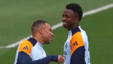 Mbappé and Vinicius Jr
