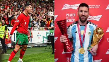 Messi and Cristiano Ronaldo