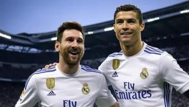 Messi and Cristiano Ronaldo