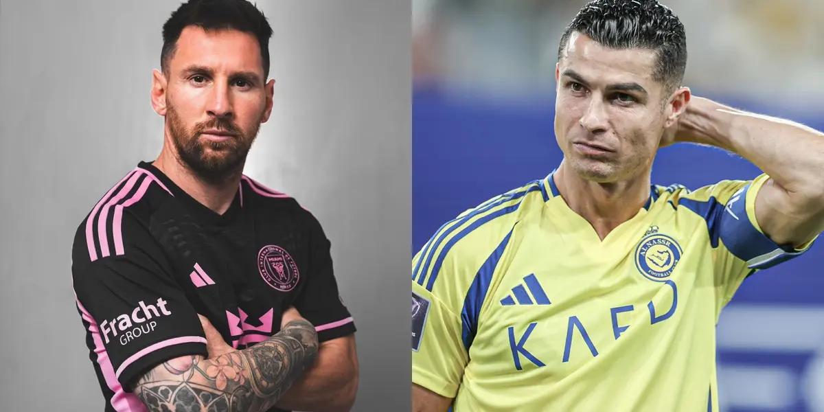 Messi and Cristiano Ronaldo