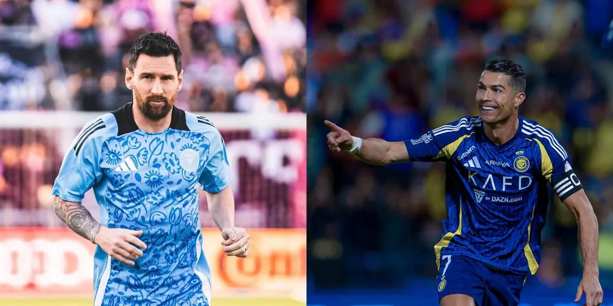 Messi and Cristiano Ronaldo