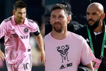 Messi's bodyguard funny moment