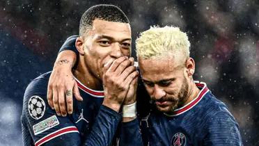 Neymar and Mbappe