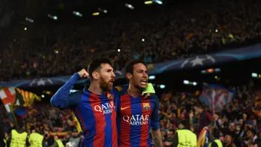 Neymar and Messi