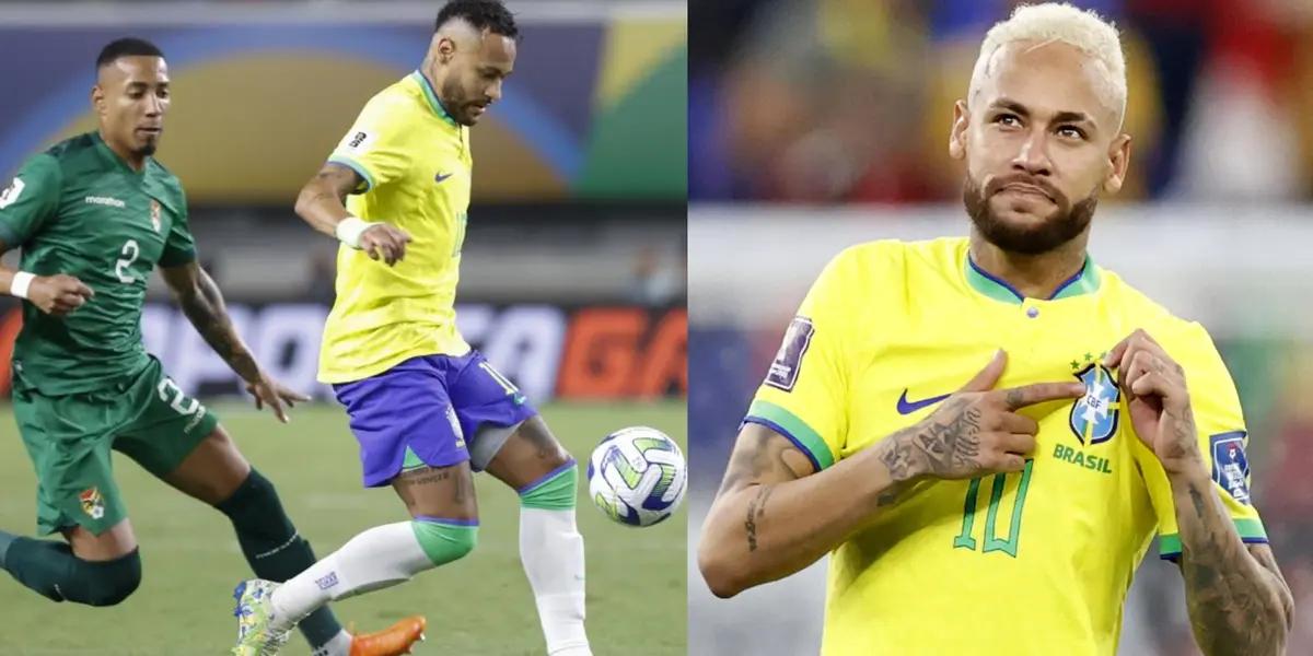 Neymar Jr skills show vs Bolivia