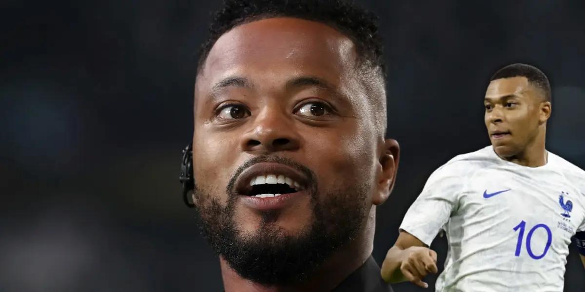 Patrice Evra Photo: Sky Sports, FFF