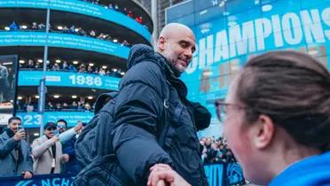 Pep Guardiola Photo: Man City