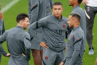 PSG's new signing got frustrated.