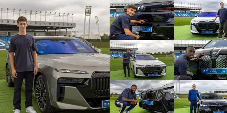 The cost of the luxury cars they gave to the Real Madrid players