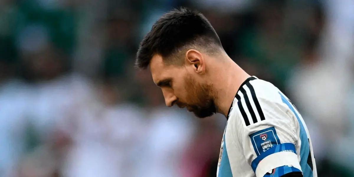 The player who did bad to Messi 