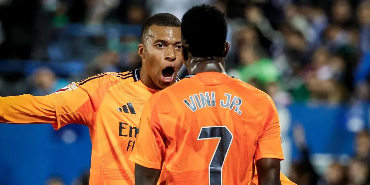 Vinicius Jr and Mbappe