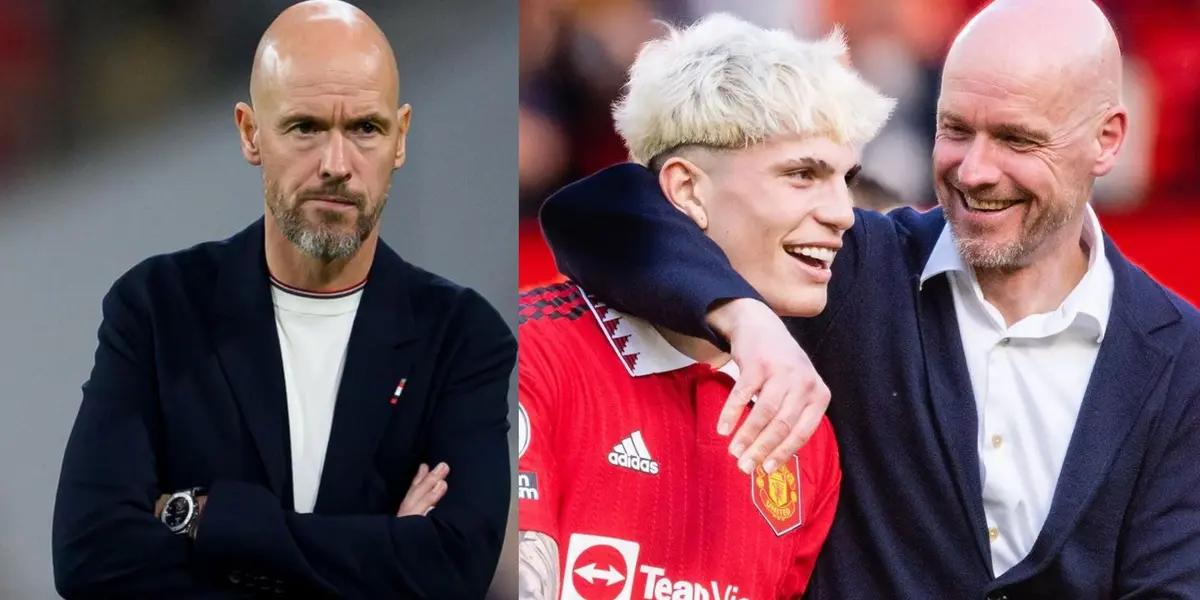 What Ten Hag says about Garnacho