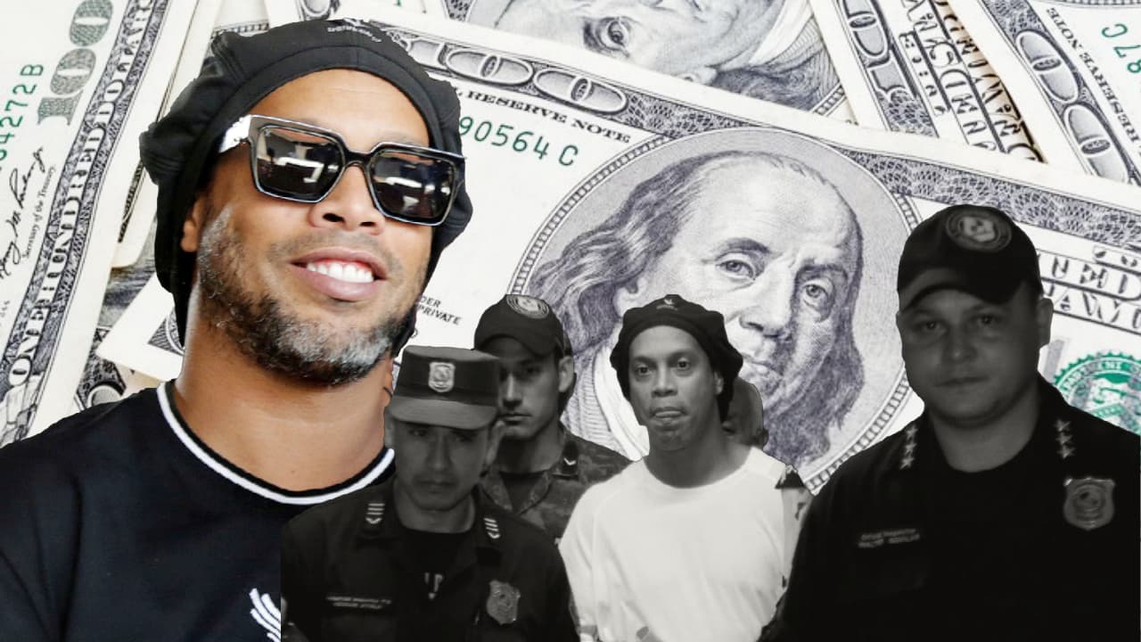 2020 was atypical for Ronaldinho as he suffered many misfortunes in his life but finally, thanks to some businesses, he managed to earn more than $ 1 million after getting out of jail.