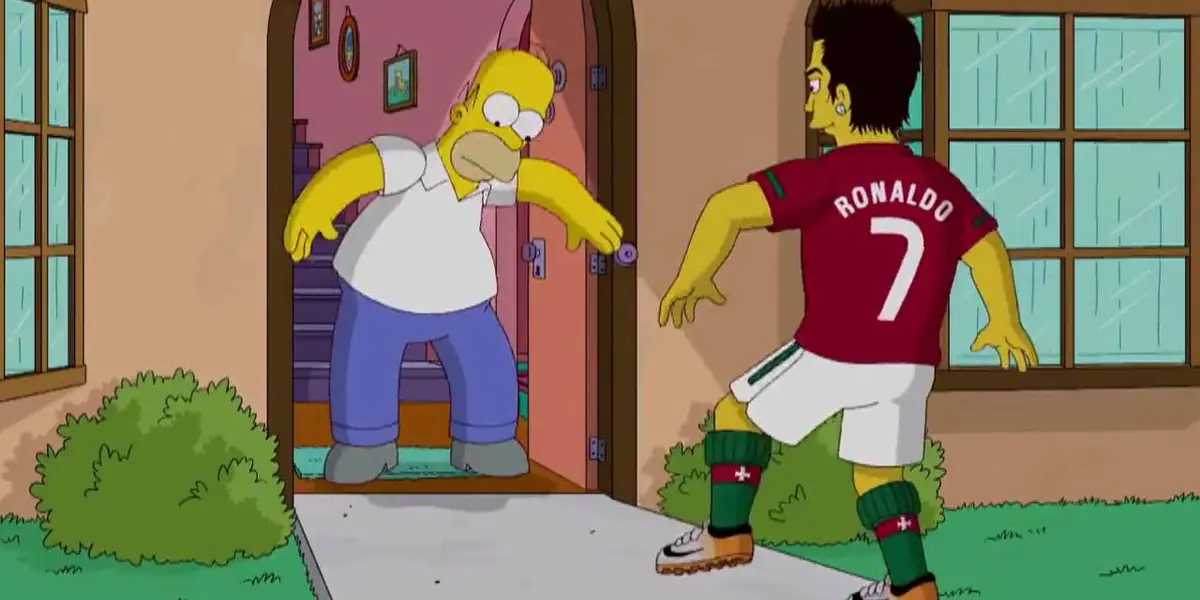 31 years after the first episode of The Simpsons, there were many players of the level of Cristiano Ronaldo, Messi or Neymar who appeared in the Matt Groening series.