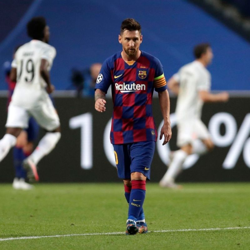 
   Barcelona lost to Bayern Munich by an 8-2 scoreline in 2020 
 
