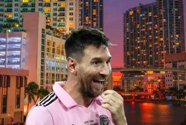 A billionaire found out that he is Messi's neighbor in Florida