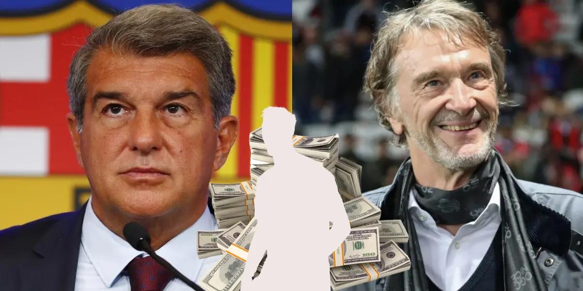 A Bundesliga striker is a target for both FC Barcelona and Manchester United.