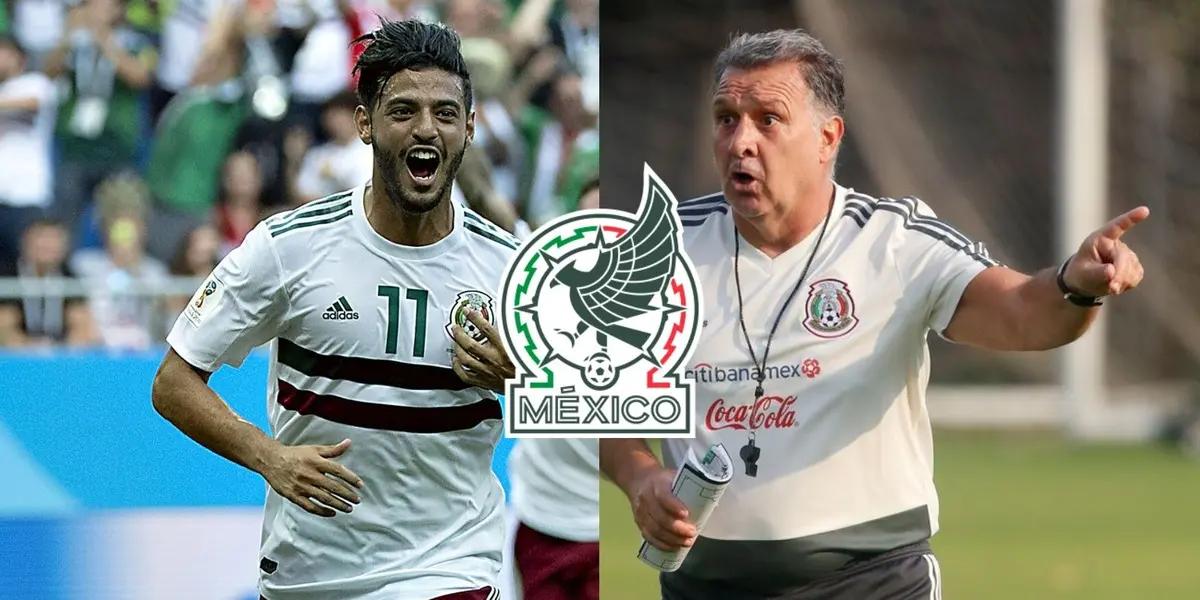 A coach who has everything ready and discussed with Carlos Vela for his return to El Tri, after the end of Martino