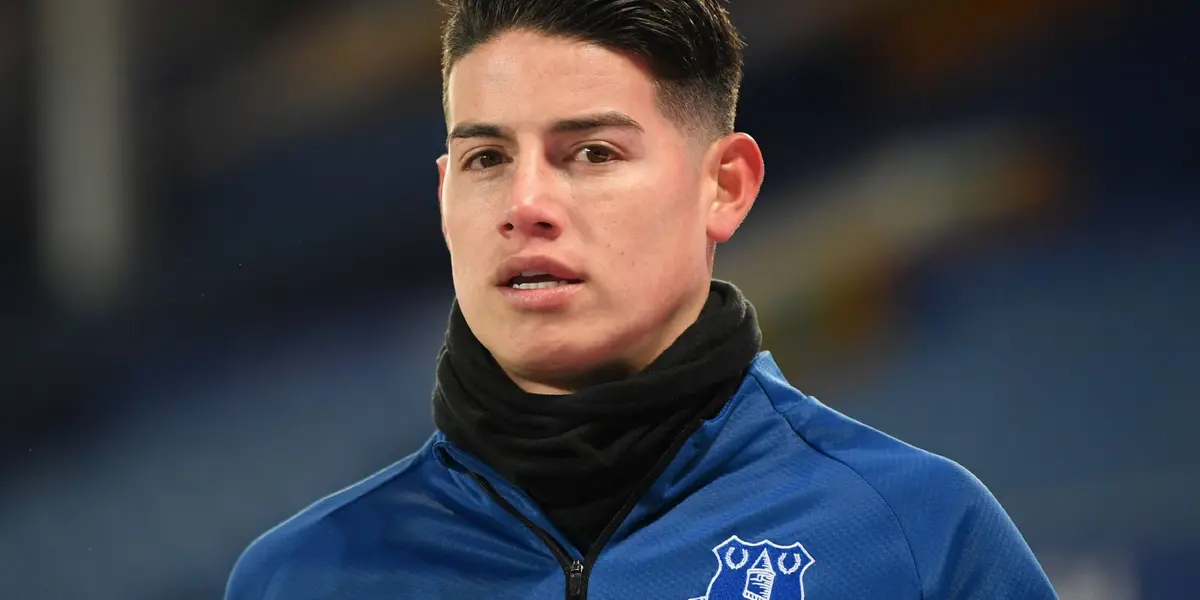 A Colombian soccer glory tries to liar James Rodríguez and accuses him of claiming false injuries at Everton. Is that so?