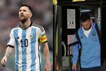 A complicated night for Messi and company at the hotel where they stayed