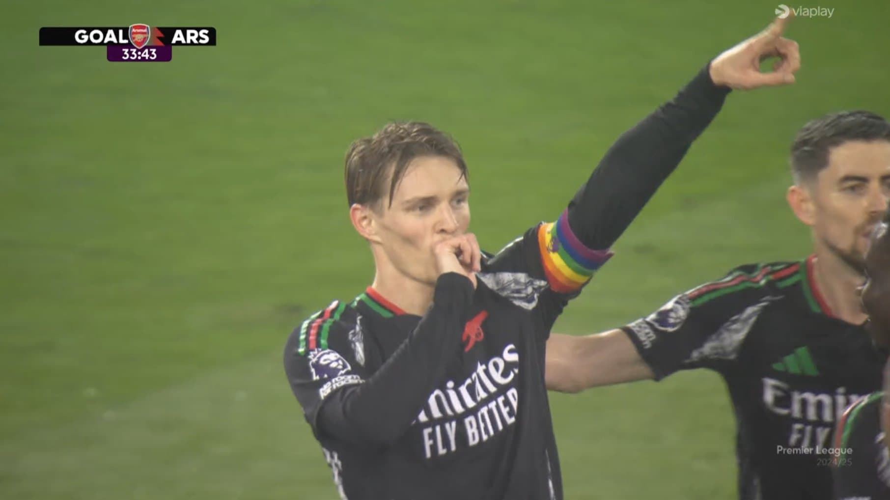 A crazy first half at London's Olympic stadium with a hail of goals