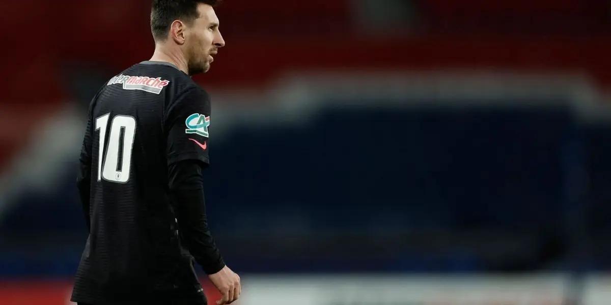 A curious rule allowed Lionel Messi to wear his mythical 10 shirt in the Coupe de France, remembering that in Paris he usually plays with the 30.