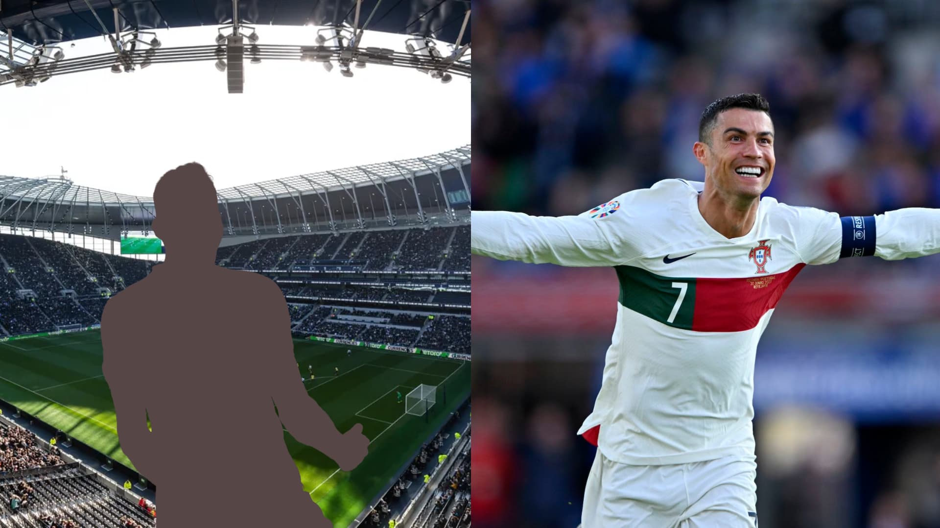 A current Premier League player talked about the time he was surprised by Ronaldo in training.
