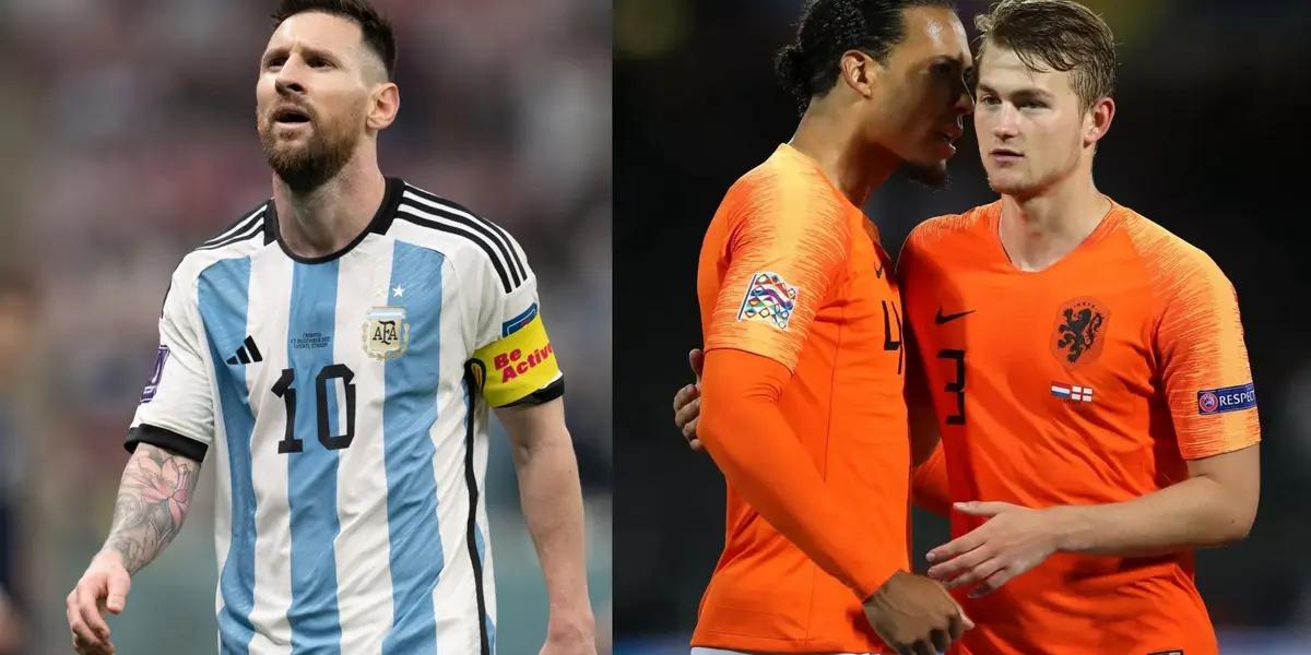 A Dutch footballer calls Lionel Messi in an unexpected way