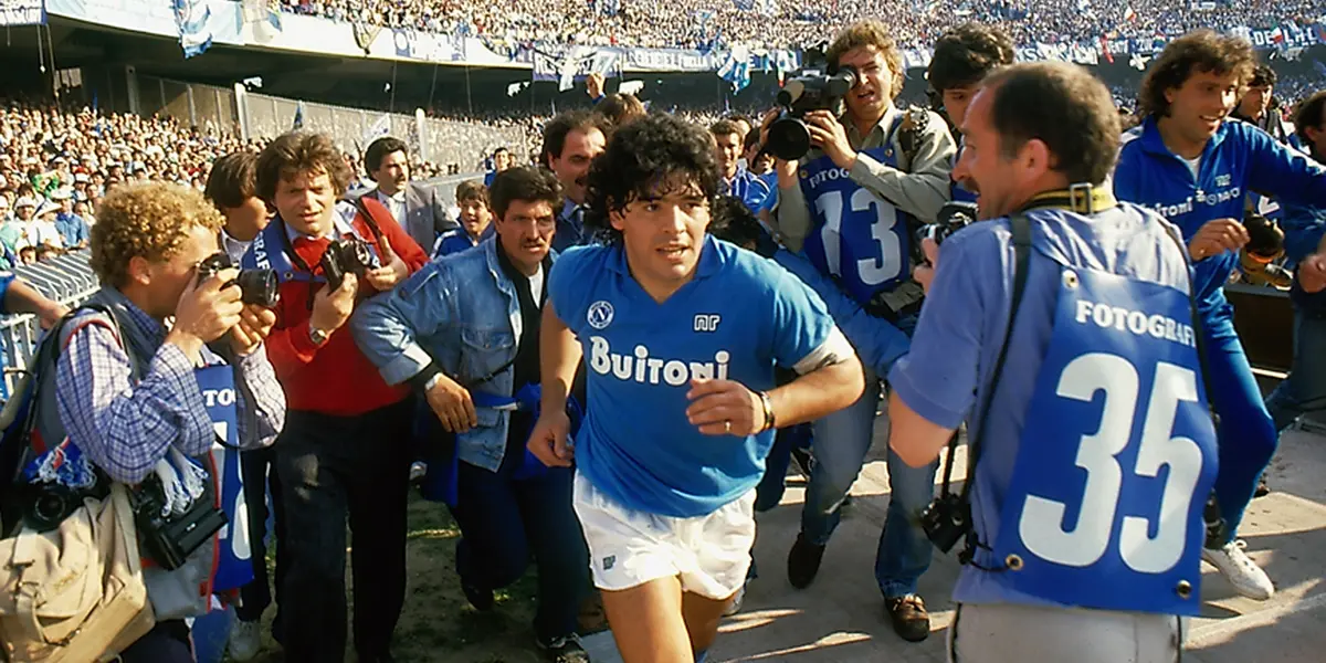 A few days ago, on November 25, the first anniversary of the death of Diego Maradona was celebrated and the Napoli club decided to pay an emotional tribute to the Argentine.