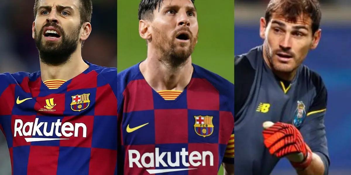 A fight between two historical Spanish players exploded because of Messi’s fault.