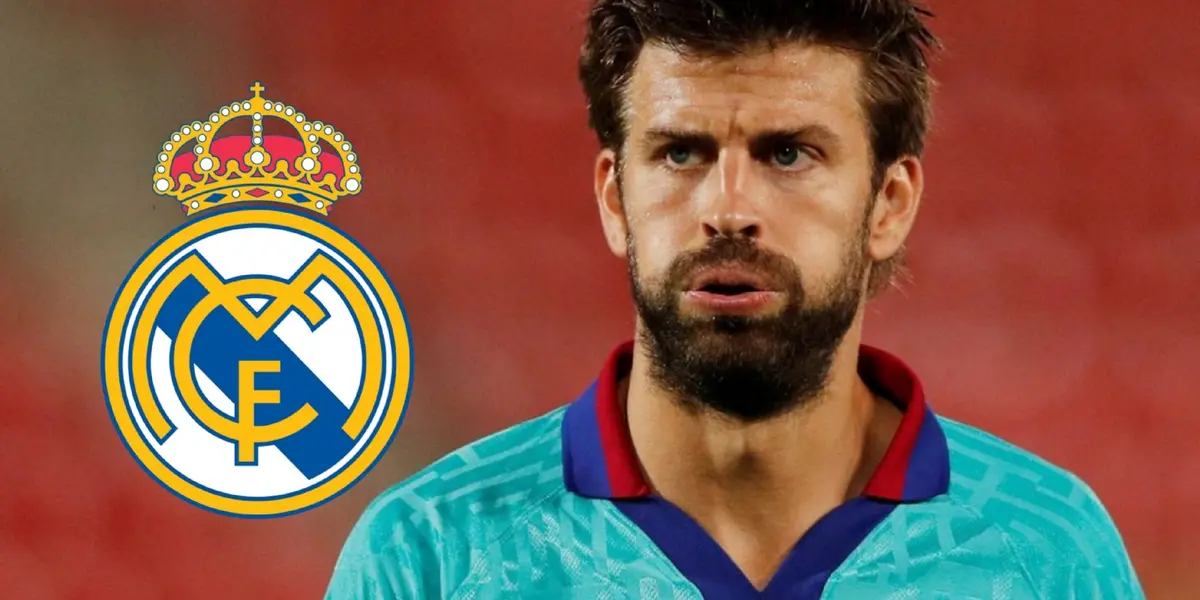 A fight exploded on social media, between Piqué and Real Madrid for this curious reason.