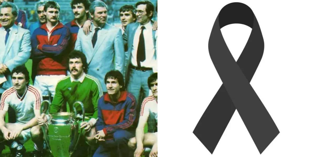 A football legend passes away this Monday, leaving behind a legacy of unforgettable triumphs.