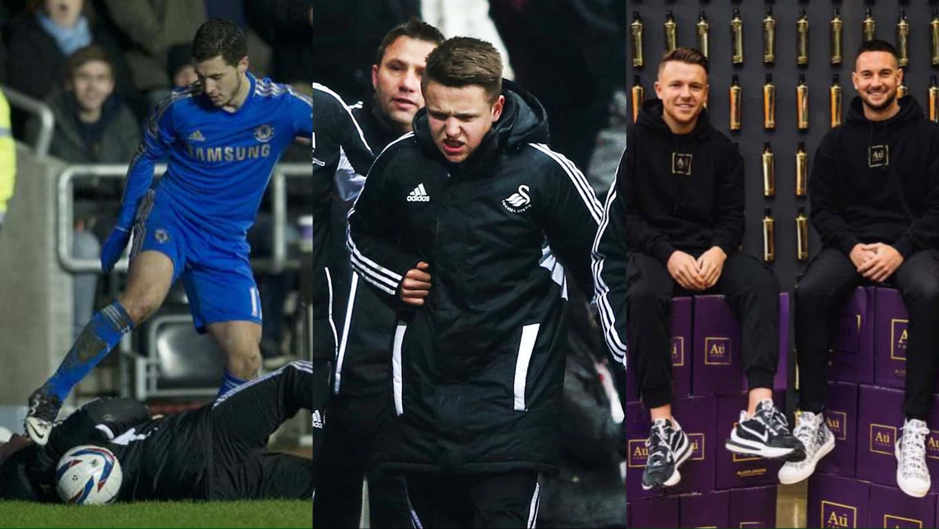 A former Swansea ballboy Charlie Morgan has a successful business.